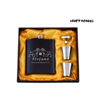 Thumbnail for Bünzligwürz Flachmann, personalisiert mit deinem Namen im typischen Bünzligwürz-Design