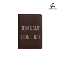 Thumbnail for Reisepasshülle personalisiert mit Silber Gravur - Selber Gestalten