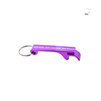 Thumbnail for Personalisierbarer Schlüsselanhänger-Flaschenöffner – in vielen Farben erhältlich