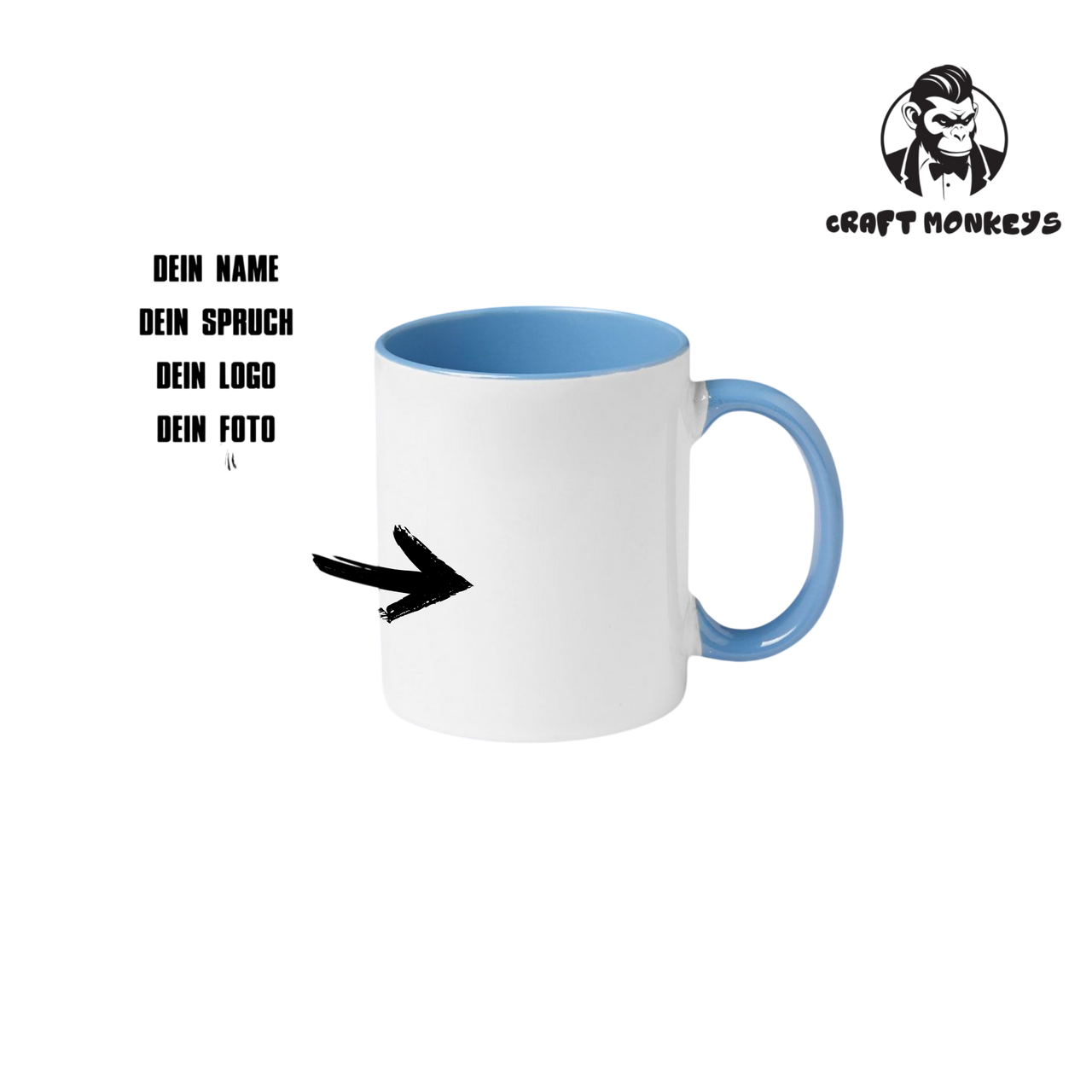 Tasse selber gestalten