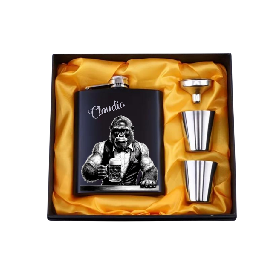 Flachmann Gorilla