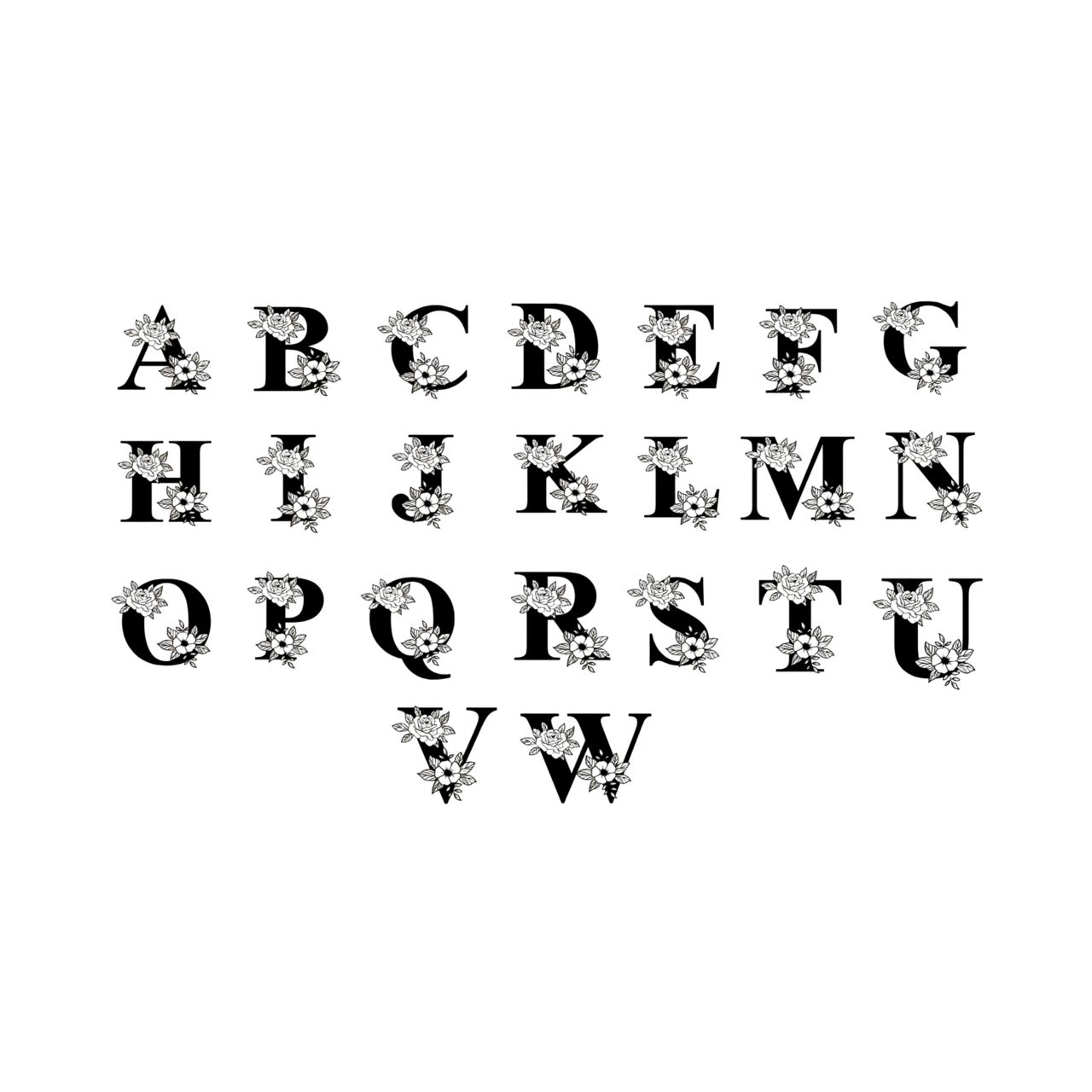 Thermoflasche Monogramm - konisch