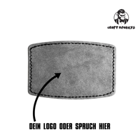 Thumbnail for Personalisierbarer Kunstleder-Aufbügelpatch