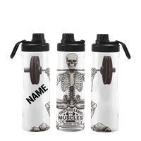 Thumbnail for Fitnessflasche personalisiert 750 ml INSTALLING MUSCLES