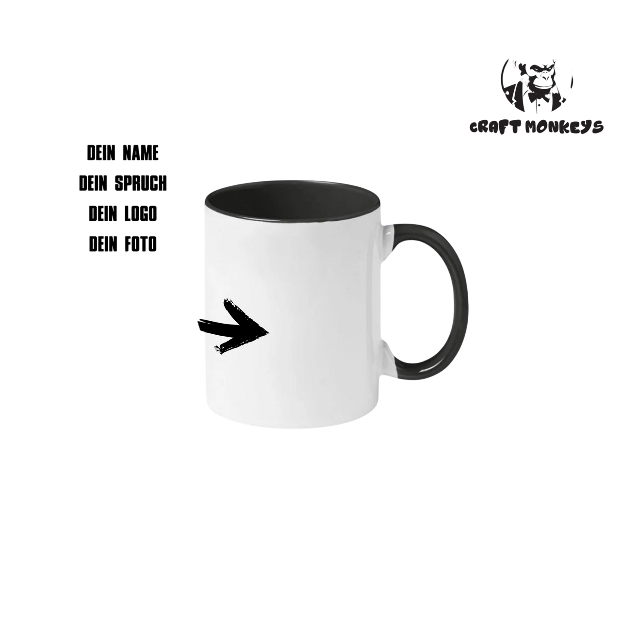 Tasse selber gestalten