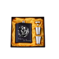 Thumbnail for Flachmann Totenkopf Paar - Personalisierbar