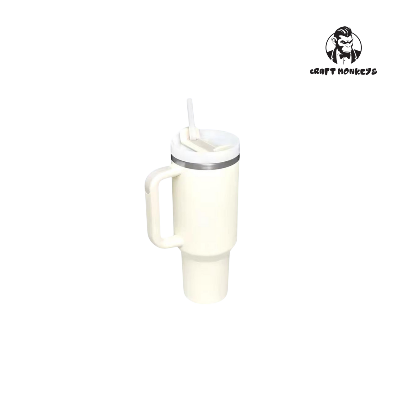 Thermo Cup 1.2 L mit Strohhalm- personalisiert