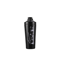 Thumbnail for Personalisierter Edelstahl-Proteinshaker im Alpen-Design – 750 ml Shaker mit Namensgravur