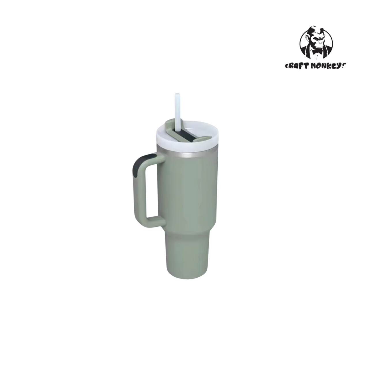 Thermo Cup 1.2 L mit Strohhalm- personalisiert