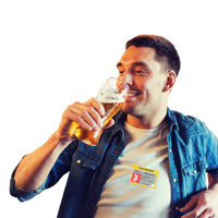 Thumbnail for Lustige Party-Sticker „Stiftung Sauftest“ – personalisierbare Aufkleber für Männer & Frauen