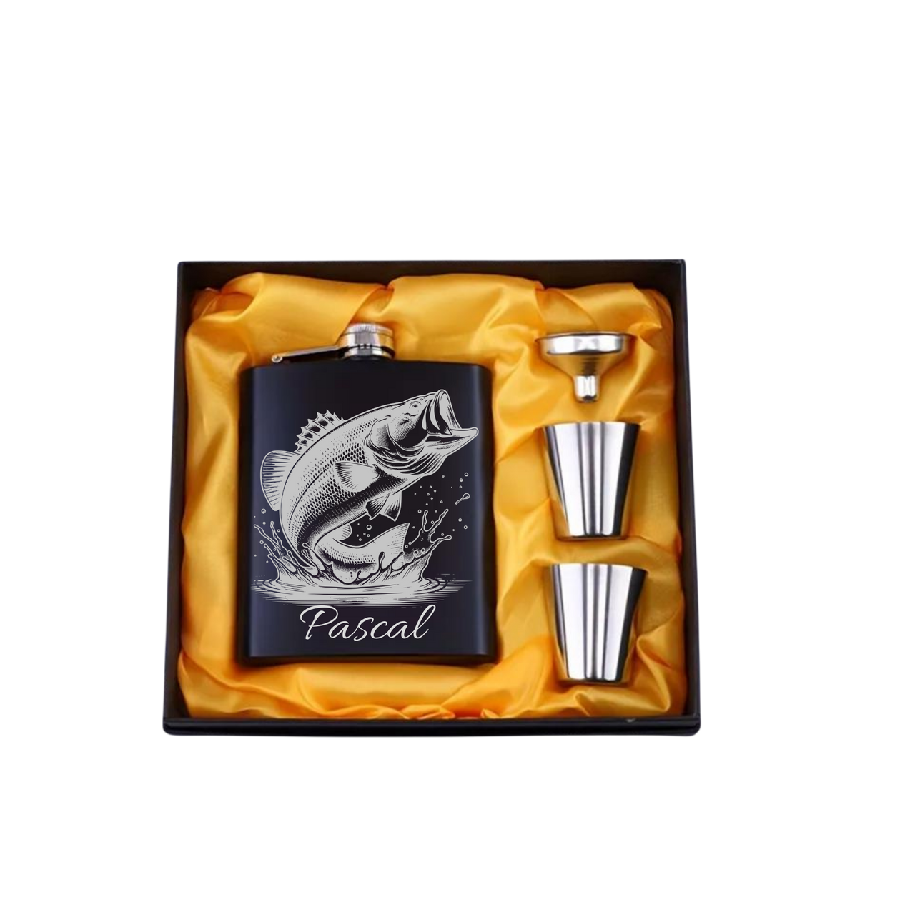 Flachmann Barsch - Personalisierbar