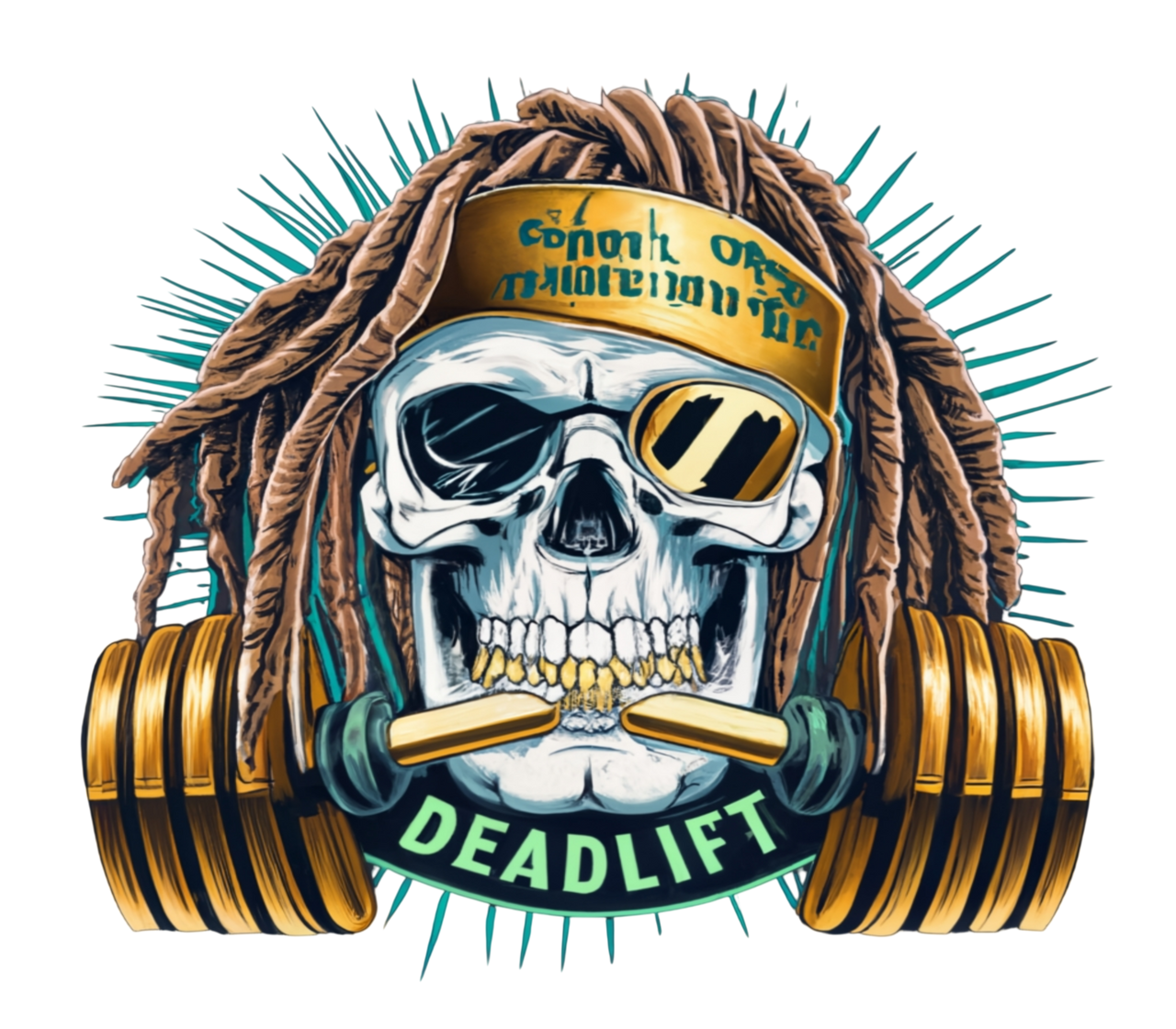 Fitnessflasche personalisiert 750 ml  DEADLIFT
