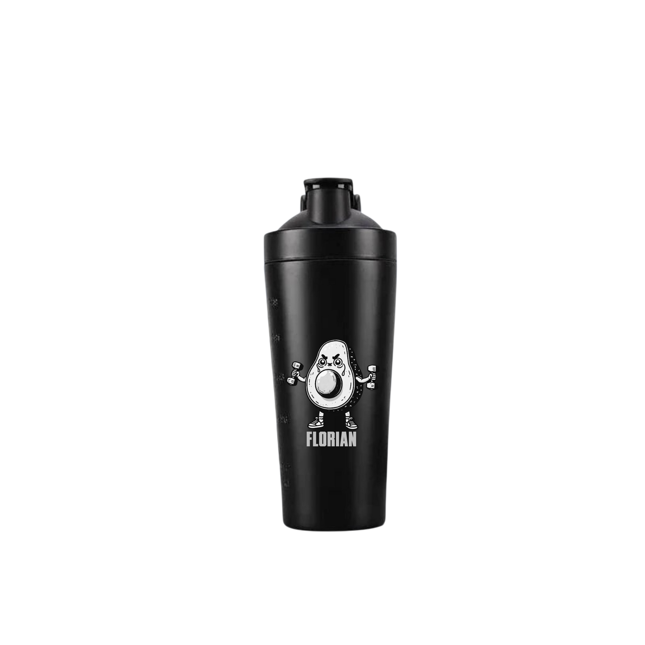 Protein Shaker Avocado Hantel - Personalisiert