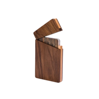 Thumbnail for Visitenkartenhalter aus Walnuss Personalisierbar