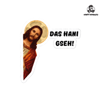 Thumbnail for Jesus Sticker – Das hani gseh! Wasserfest & langlebig