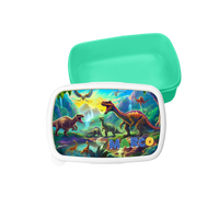 Thumbnail for Znünibox mit Trennwand Personalisiert - Dinos