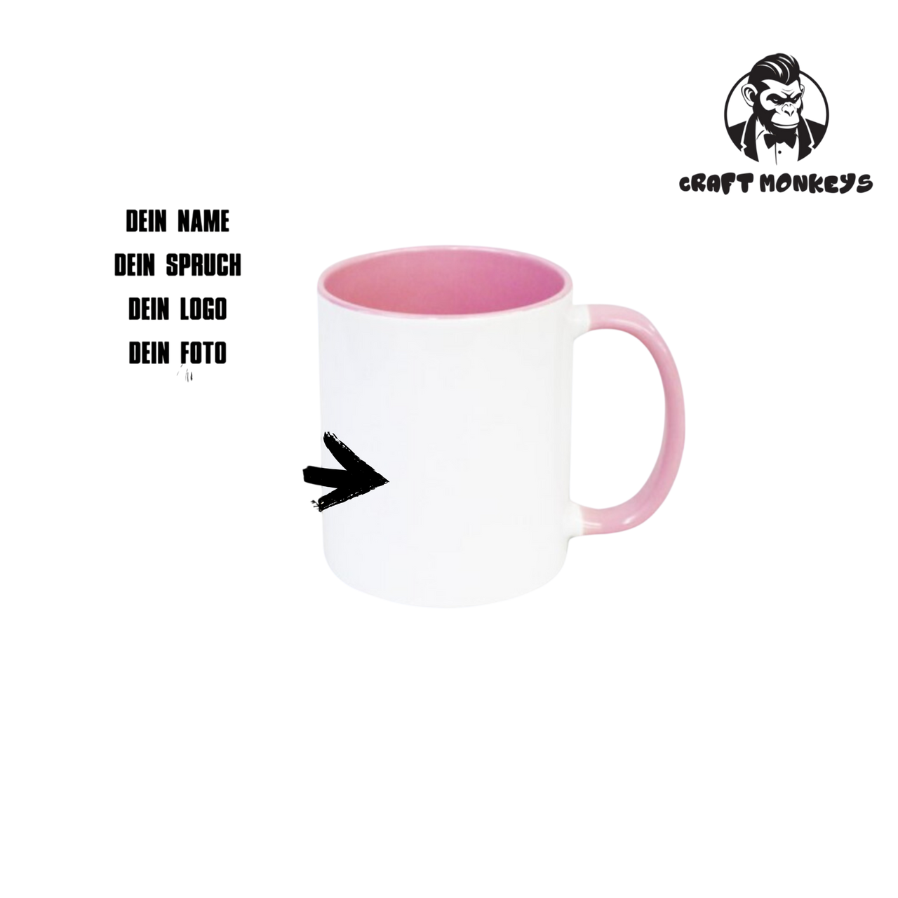 Tasse selber gestalten