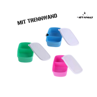 Thumbnail for Znünibox mit Trennwand Personalisiert  - Einhorn mit Blumen