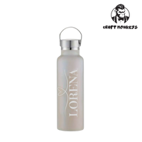 Thumbnail for Thermoflasche Doppelwandig 600ml mit Herz und Name