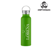 Thumbnail for Thermoflasche Doppelwandig 600ml mit Herz und Name