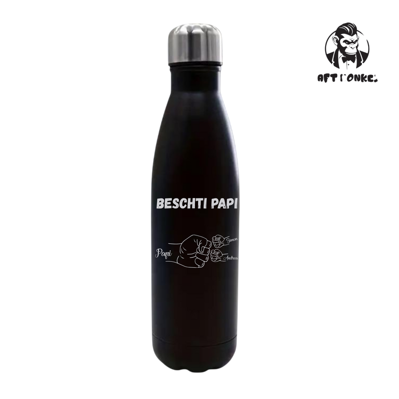 Thermoflasche 500ml Vater Faust Bump - Personalisiert