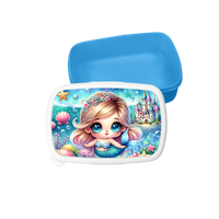 Thumbnail for Znünibox mit Trennwand Personalisiert  - Meerjungfrau