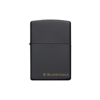 Thumbnail for Zippo Feuerzeug personalisiert mit goldener Gravur - Namen Elegant
