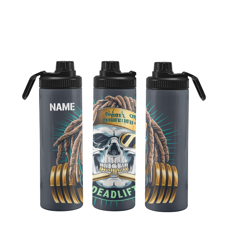 Fitnessflasche personalisiert 750 ml  DEADLIFT