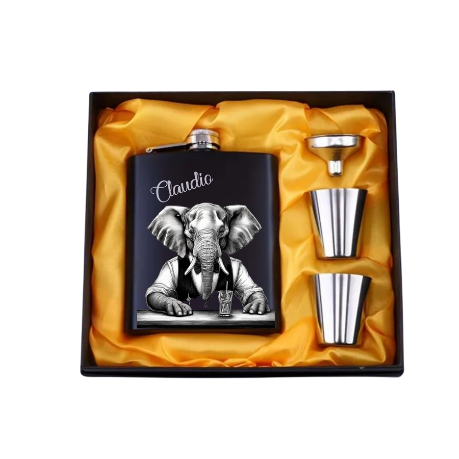 Flachmann Elefant