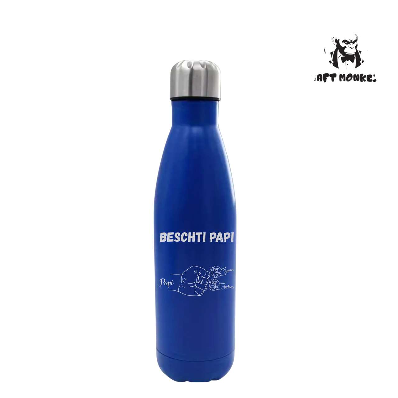 Thermoflasche 500ml Vater Faust Bump - Personalisiert